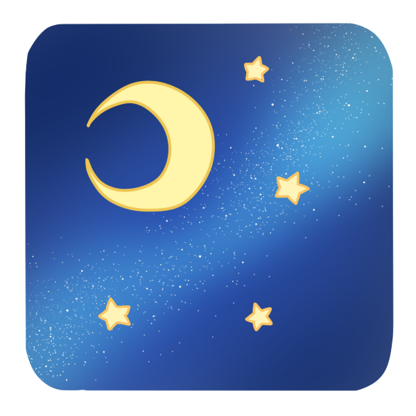 星空 イラスト かわいい