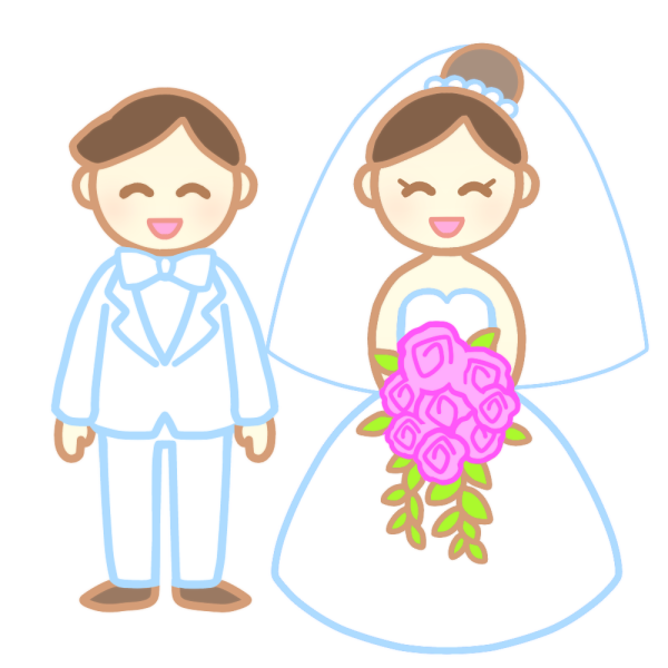 結婚式のイラスト かわいいフリー素材が無料のイラストレイン