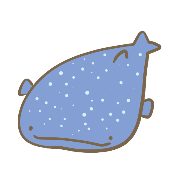 ジンベイザメのイラスト