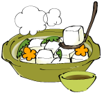 湯豆腐とタレ