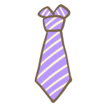 ネクタイ（紫）