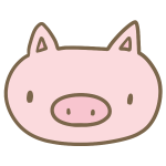 豚の顔