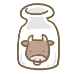 瓶の牛乳
