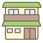 二階建て住宅（緑）