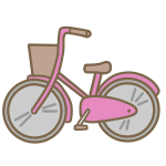 自転車（ピンク）