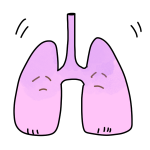 弱った肺たち